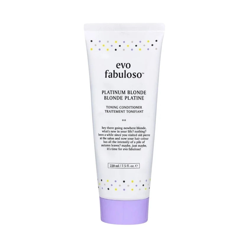 Evo fabuloso Platinum Blonde Toning Conditioner 220ml