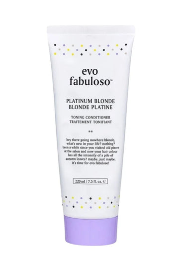 Evo fabuloso Platinum Blonde Toning Conditioner 220ml