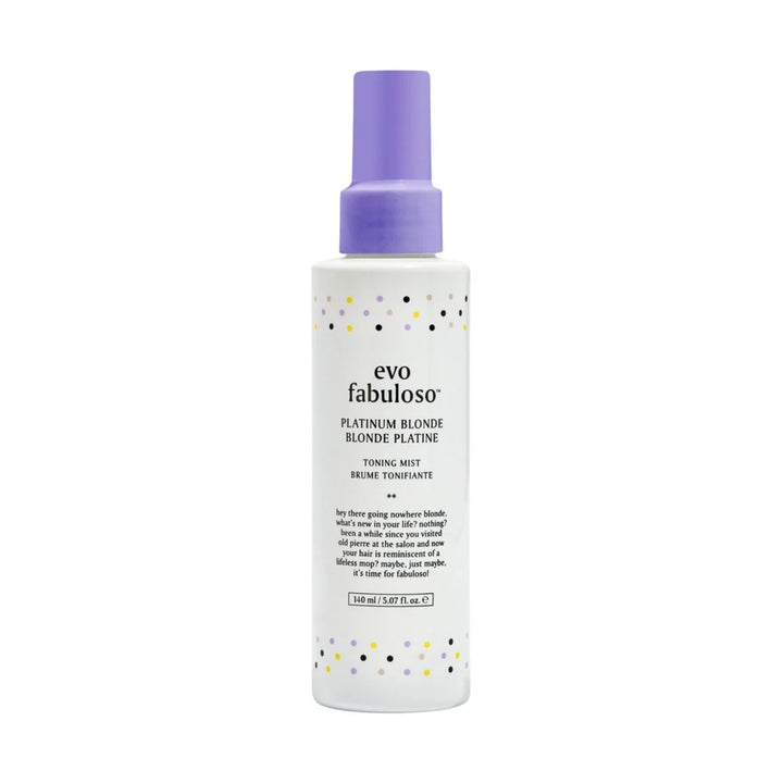 Evo fabuloso Platinum Blonde Toning Mist 140ml