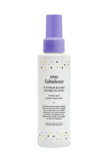 Evo fabuloso Platinum Blonde Toning Mist 140ml