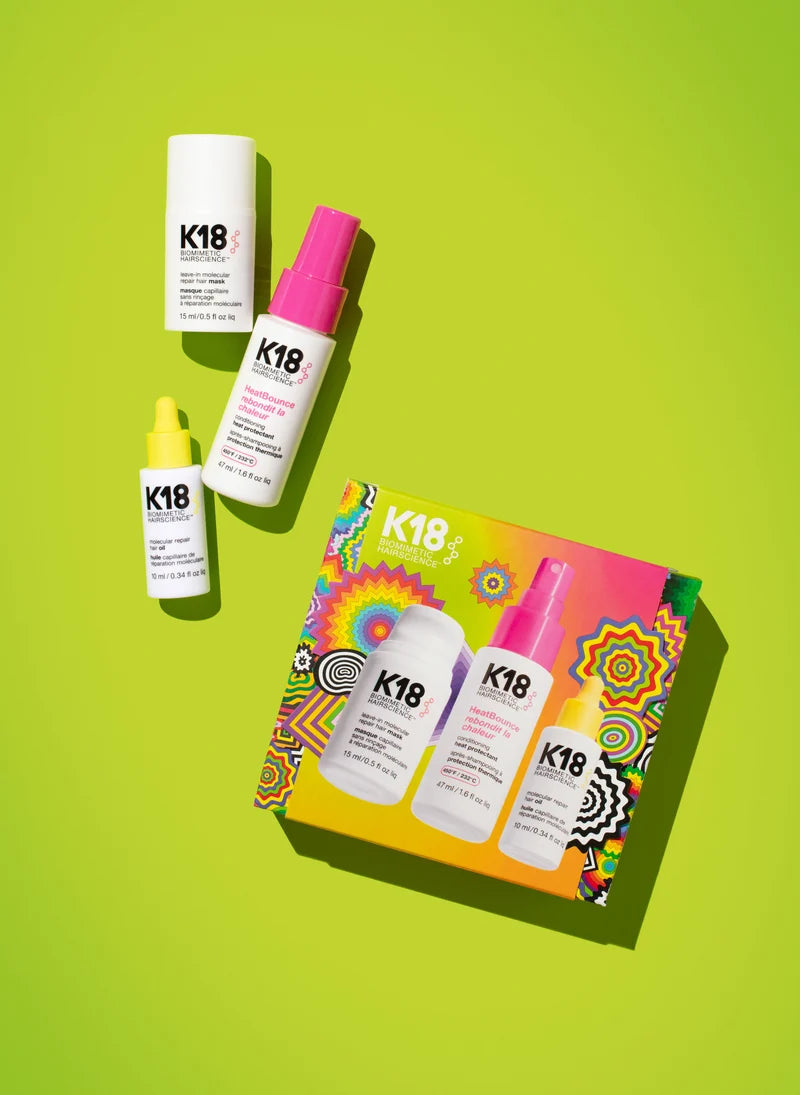 K18 repair, protect + smooth holiday kit