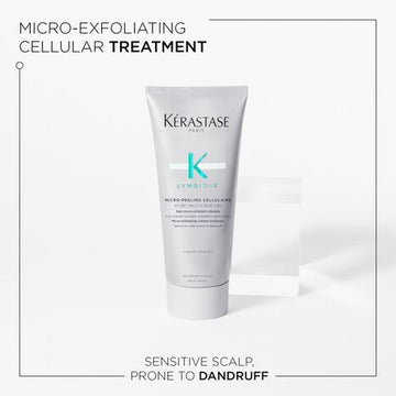 Symbiose Micro-Exfoliating Cellular Scalp Scrub for Dandruff Flakes