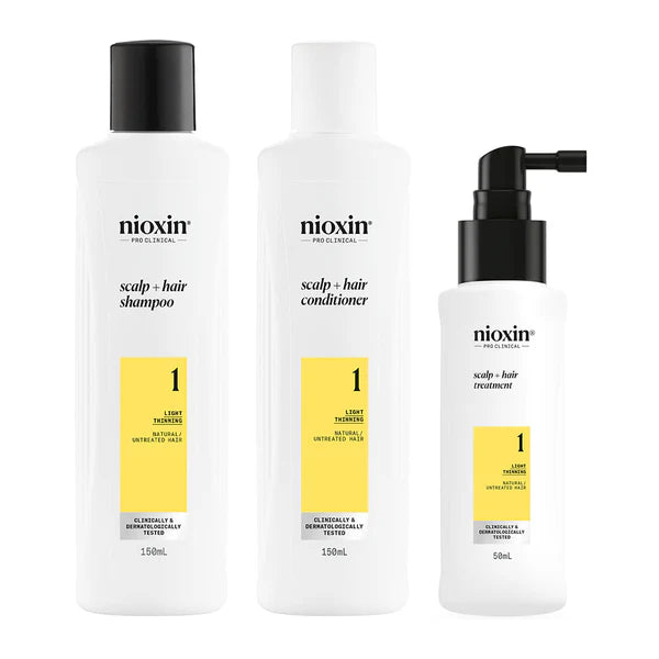 Nioxin System 1 Trial Trio Kit 150ml