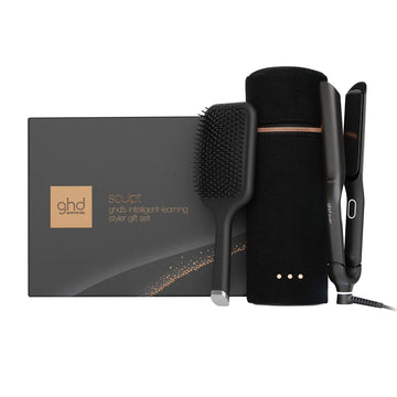 NEW GHD Sculpt Interactive Hair Straightener Festive Gift Set in Black
