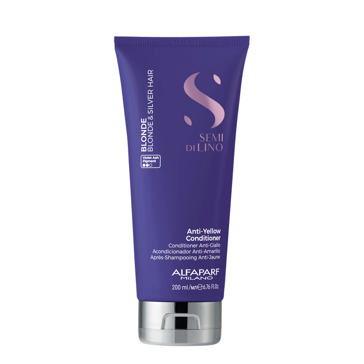 Alfaparf Milano Semi di Lino Blonde Anti-Yellow Conditioner 200ml