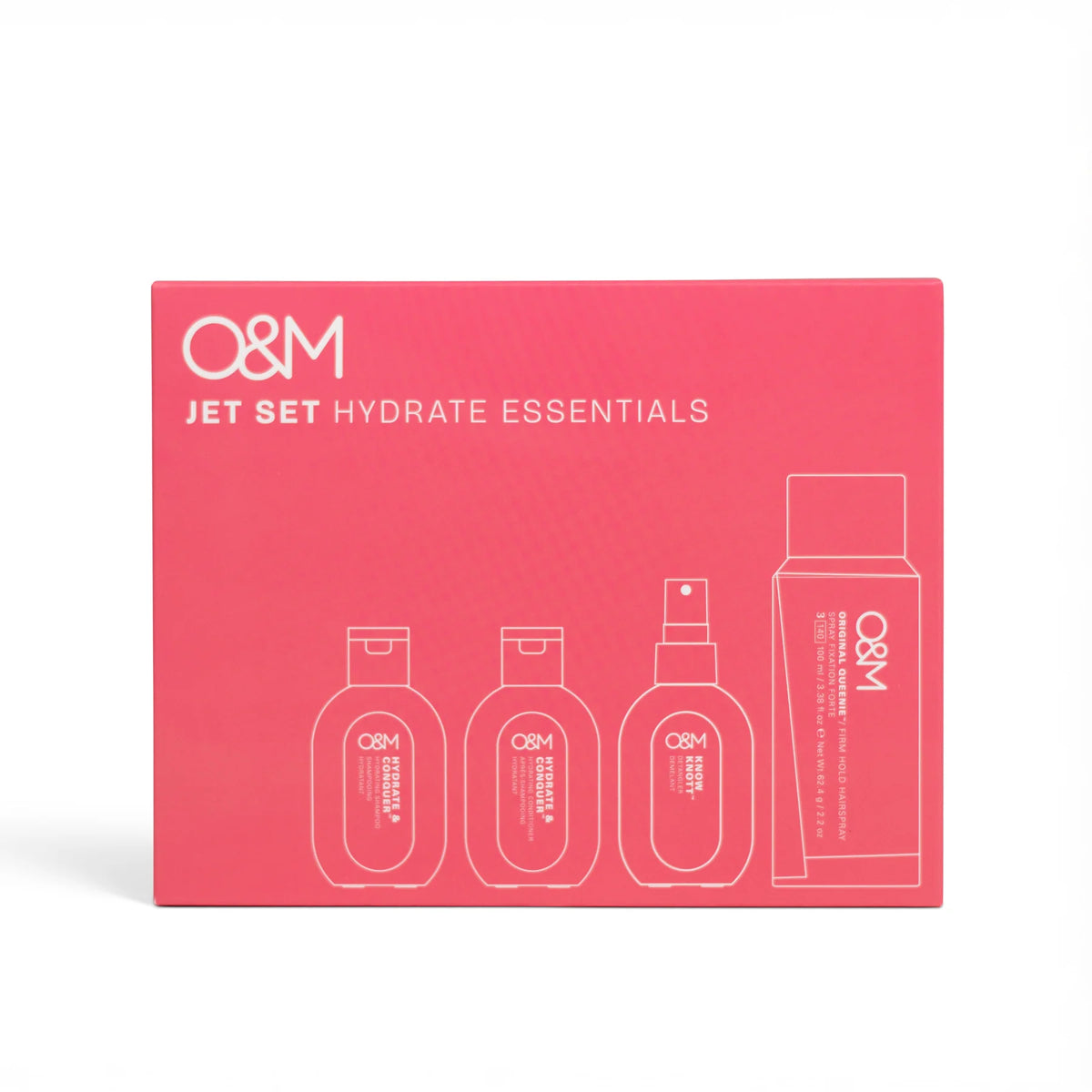 O&M Jet Set Hydrate Essentials Holiday Pack