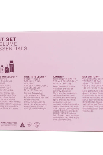 O&M Jet Set Volume Essentials Holiday Pack