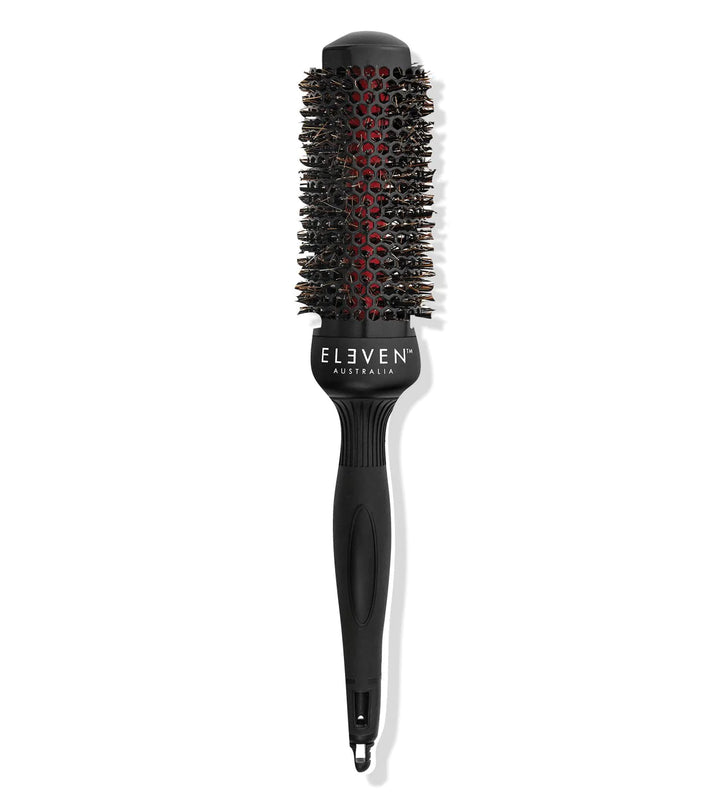 ELEVEN LARGE ROUND BRUSH