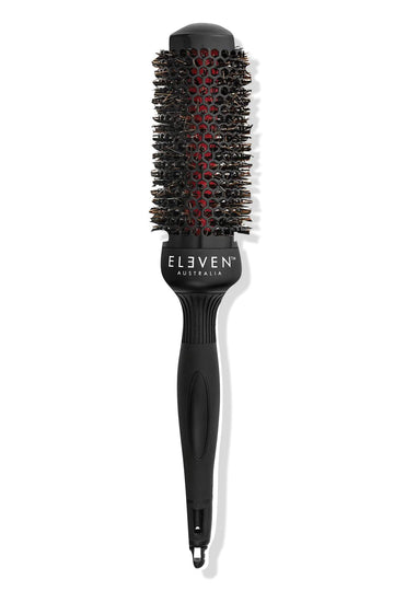 ELEVEN LARGE ROUND BRUSH