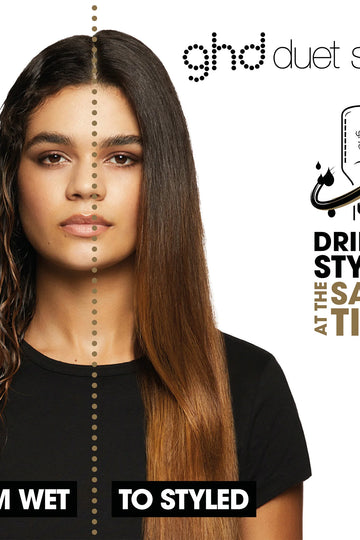 GHD duet hot air styler Black