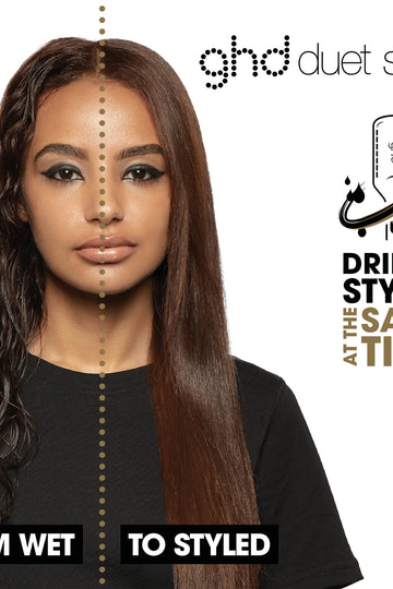 GHD duet hot air styler White