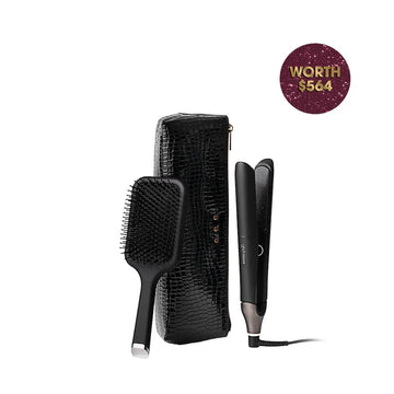 GHD Chronos Black styler gift set