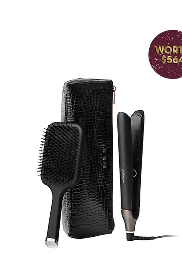 GHD Chronos Black styler gift set