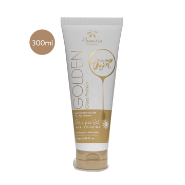 Floractive Golden Gloss Protein Home Care Leave-In Treatment 300ml