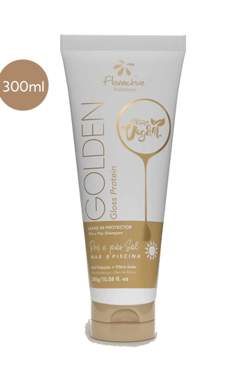 Floractive Golden Gloss Protein Home Care Leave-In Treatment 300ml