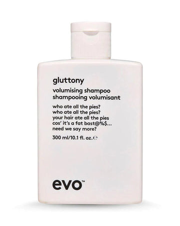 evo volume gluttony volumising shampoo 300ml