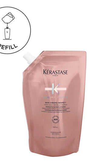 Chroma Absolu Respect Shampoo for Fine Coloured Hair 500ML