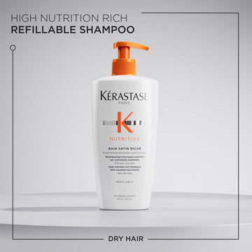 Nutritive Bain Satin Riche for Very Dry Hair 500ML