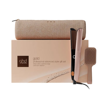 NEW GHD Chronos Hair Straightener Festive Gift Set in Cashmere Beige