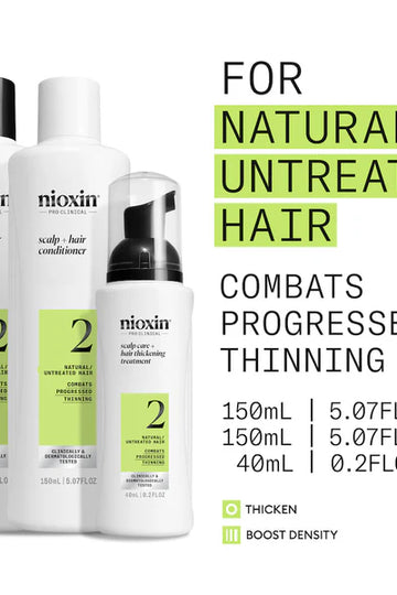 Nioxin 2 Scalp & Hair Thickening Trio 300ml