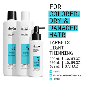 Nioxin 3 Scalp & Hair Thickening System 300ml