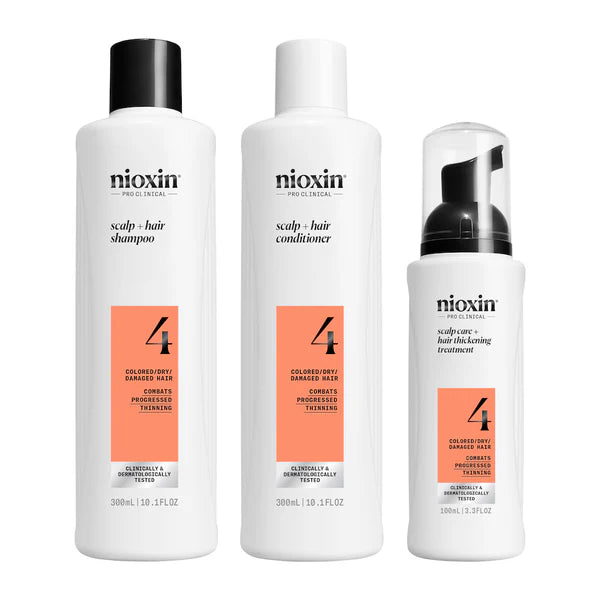 Nioxin System 4 Scalp Care & Hair Thickening System Trio 300ml