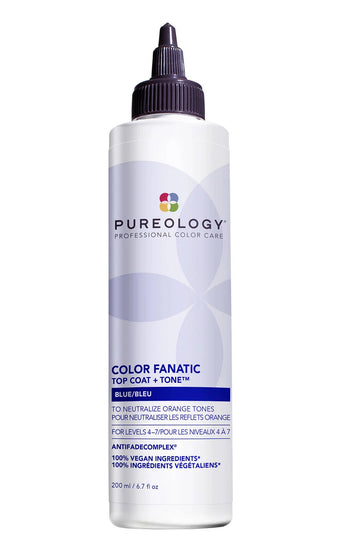Pureology Color fanatic top coat and toner blue