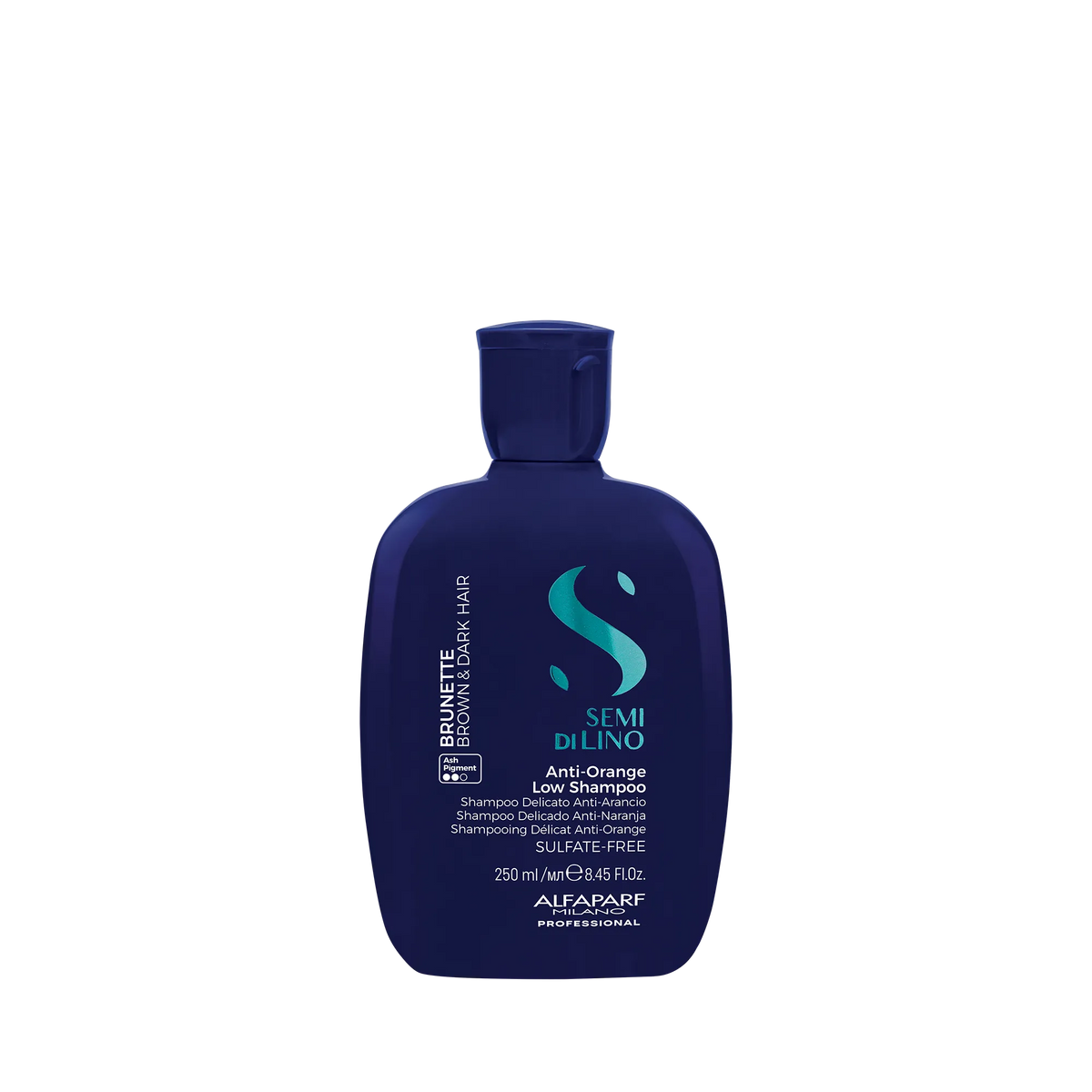 Alfaparf Milano Semi di Lino Brunette Anti Orange Low Shampoo 250ml