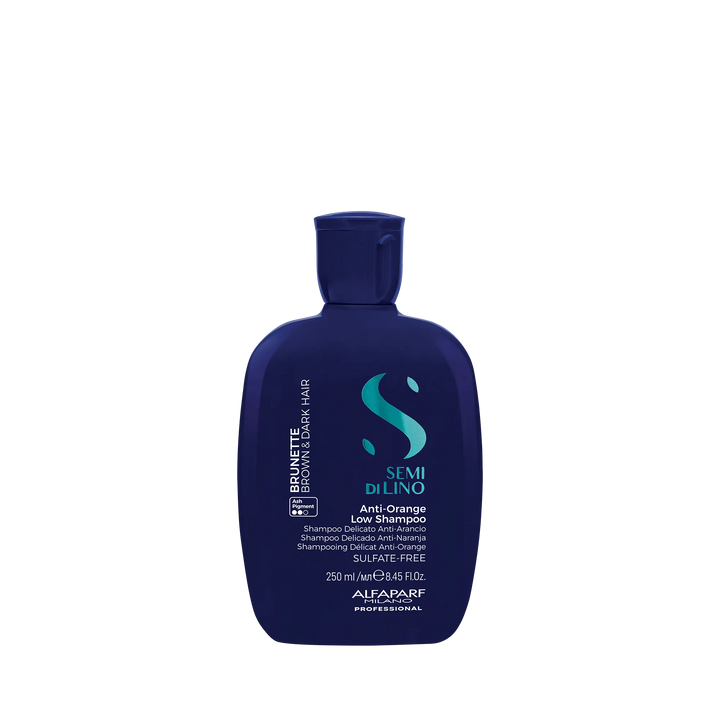 Alfaparf Milano Semi di Lino Brunette Anti Orange Low Shampoo 250ml