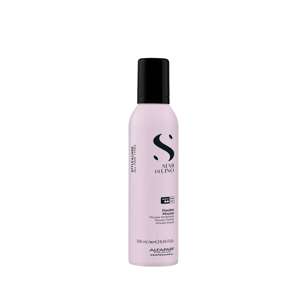 Alfaparf Semi Di Lino Flexible Mousse Medium hold moldable mousse  250 ml