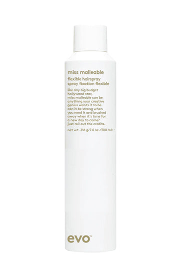 evo style miss malleable flexible hairspray 300ml