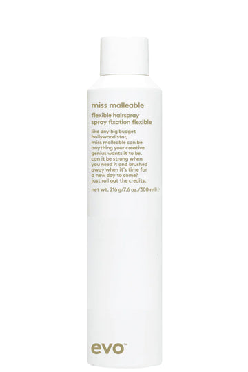 evo style miss malleable flexible hairspray 300ml