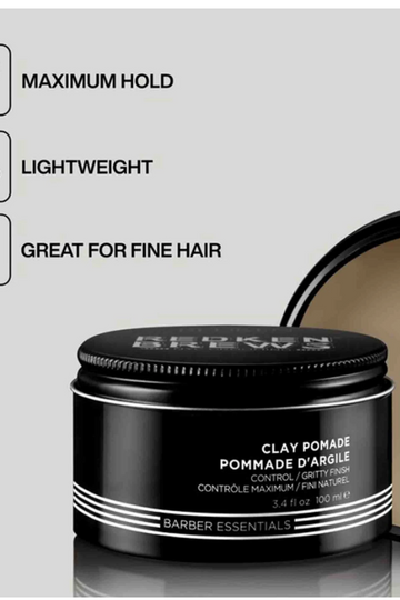 Redken Brews Clay Pomade Maximum Control 100 mL