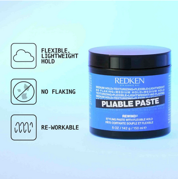 Redken Pliable Styling Paste Rewind with flexible Hold 150mL