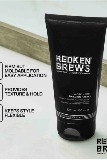 Redken Brews Work Hard Molding Paste 150 mL