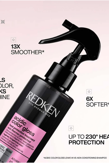 Redken Acidic Color Gloss  Heat Protection Treatment