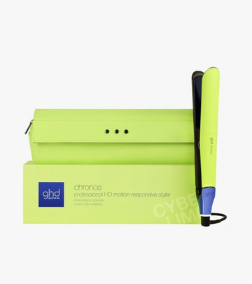 ghd Chronos Ultra-Fast HD Hair Straightener in Cyber Lime