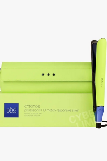ghd Chronos Ultra-Fast HD Hair Straightener in Cyber Lime