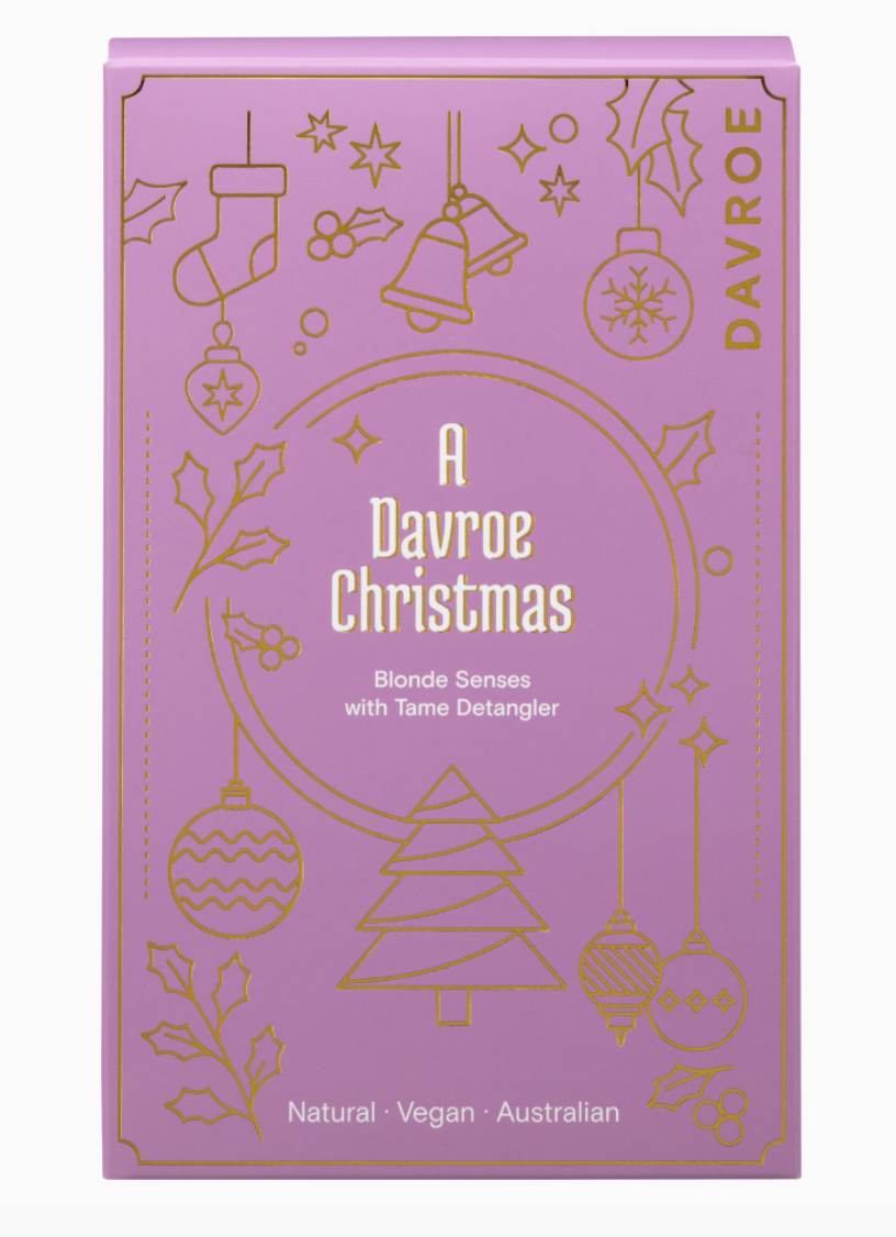 Davroe Christmas Blonde Senses with Tame Detangler