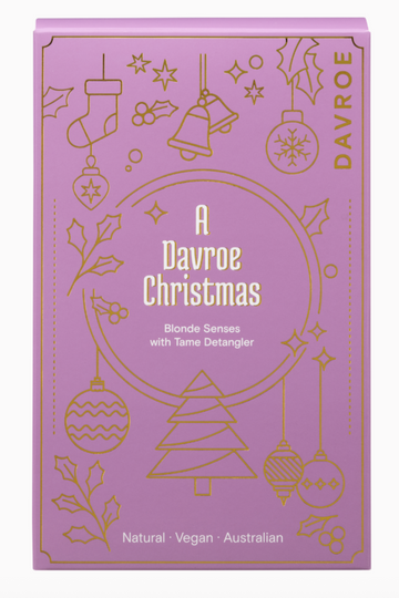 Davroe Christmas Blonde Senses with Tame Detangler