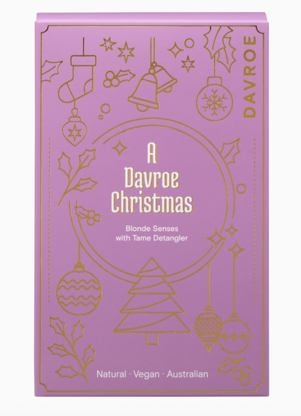 Davroe Christmas Blonde Senses with Tame Detangler
