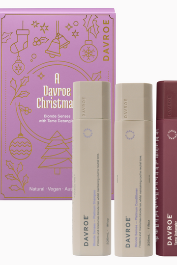 Davroe Christmas Blonde Senses with Tame Detangler