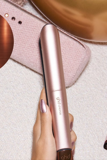 NEW GHD Chronos Hair Straightener Festive Gift Set in Cashmere Beige