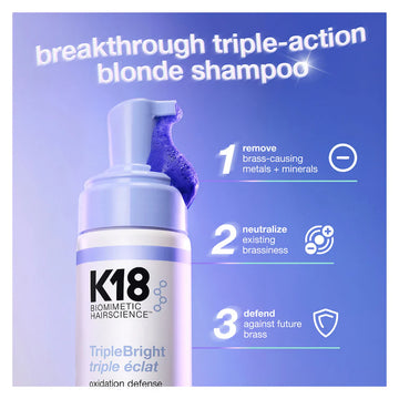 TripleBright oxidation defense purple shampoo 125ml