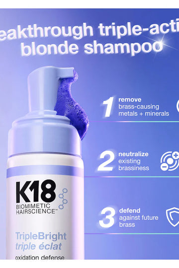 TripleBright oxidation defense purple shampoo 125ml