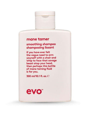 evo smooth mane tamer smoothing shampoo 300ml