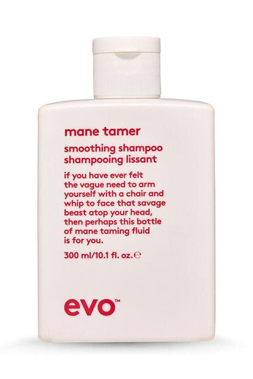 evo smooth mane tamer smoothing shampoo 300ml
