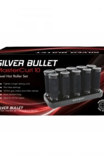 Silver Bullet Master Curl 10 piece travel hot roller set