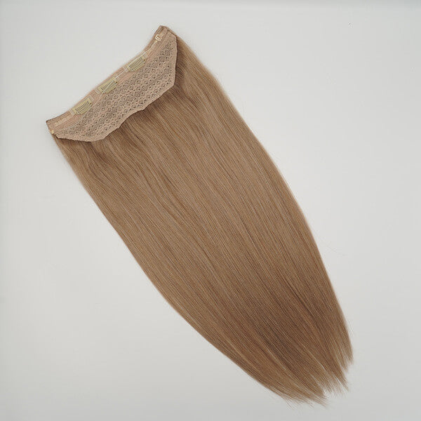 #18 Honey Blonde Halo Hair Extensions