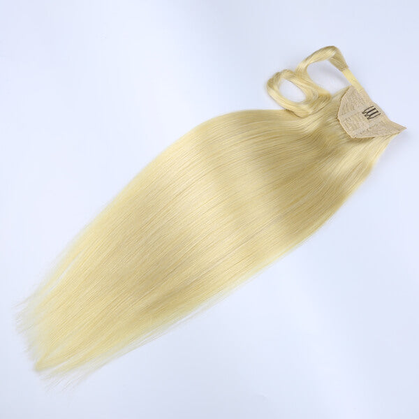 #22 Light Blonde Ponytails Hair Extensions